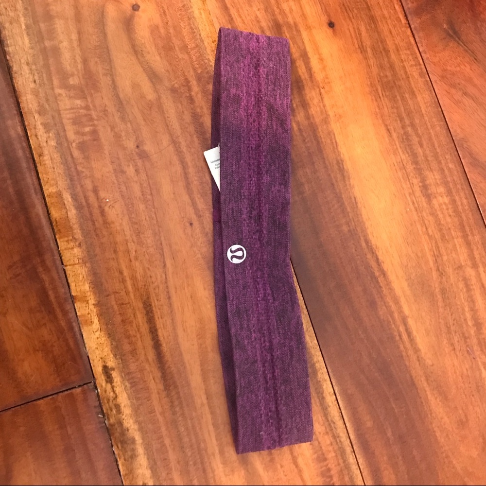 ⬇️Purple Heathered Lululemon Headband